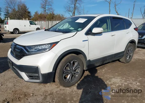2021 Honda Cr-V Hybrid Ex-L from USA, damaged, VIN 7FART6H81ME030373
